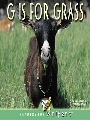 cover image of G is for Grass